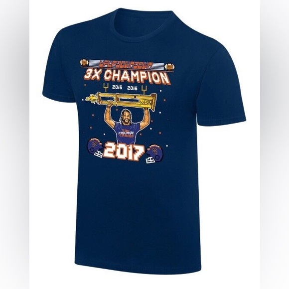 WWE Other - WWE Seth Rollins NERDS X UPUPDWNDWN "The Champ" T-Shirt Size 2XL